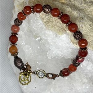 Svadhisthana 2nd Chakra Genuine Carnelian -The Yogi Chakra Collection